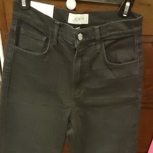 NWT Womens Joe's Jeans The Margot Cropped Straight in Black Size 27